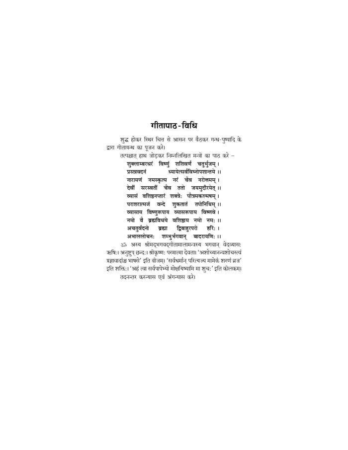 श्रीमद्भगवद्गीता : हिन्दी अर्थसहित - पॉकेट साईज (Srimad Bhagwad Gita) - Image 3